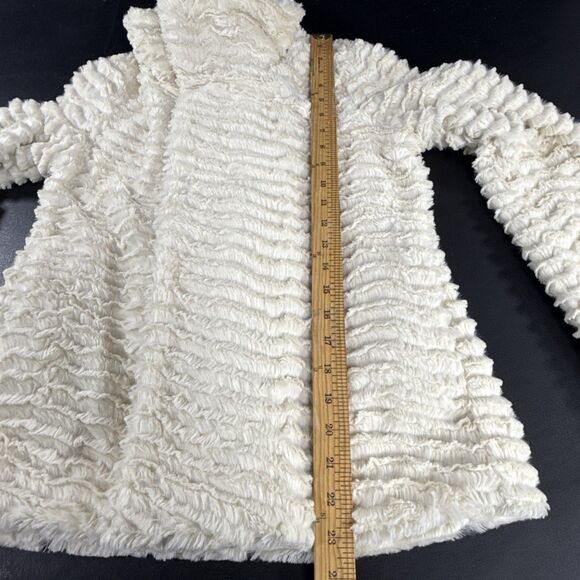 Patagonia Fleece Snap & Full Zip Pelage Jacket Women’s XS Birch White High Pile - Picture 8 of 9